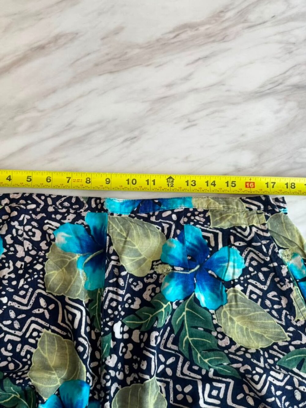 VTG White Stag Floral Tropical Hawaiian 2 Piece Short Set Coastal Resort Beach X - Picture 12 of 16